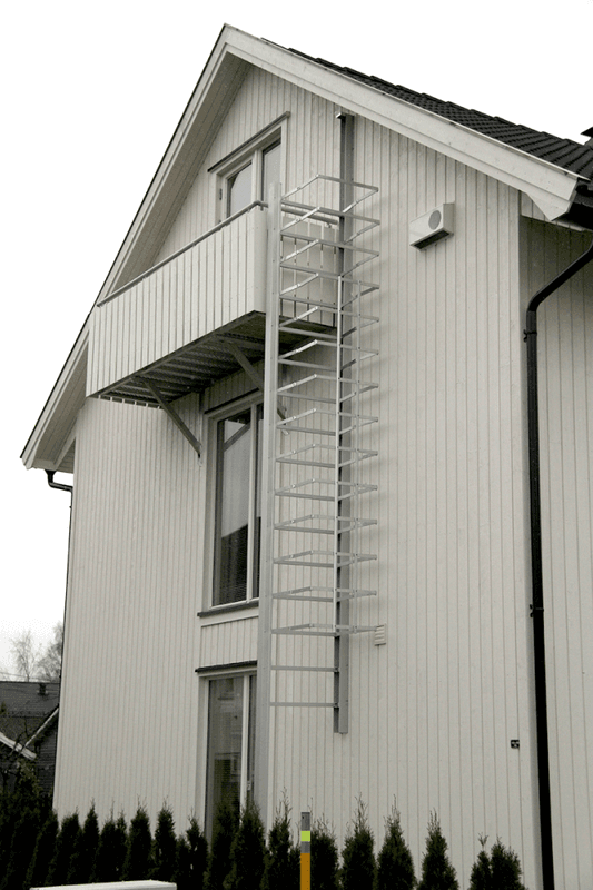 Trinnløs brakett bøylestigen 15-23 cm